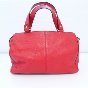 #axb Gherardini GHERARDINI ручная сумочка красный кожа сумка "Boston bag" женский [736985]