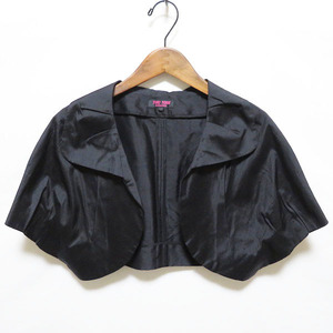 #anc Yuki Torii YUKITORII bolero 38 black silk lady's [774057]