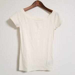 #snc Ralph Lauren RalphLauren cut and sewn S ivory short sleeves lady's [780673]