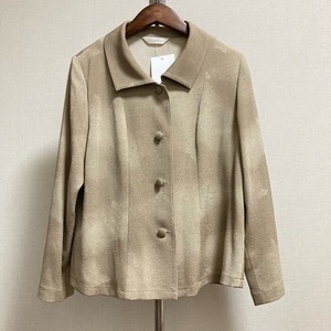 #apc シセンドウ ヒトシタムラ 詩仙堂 ジャケット ベージュ ちりめん レディース [774736]