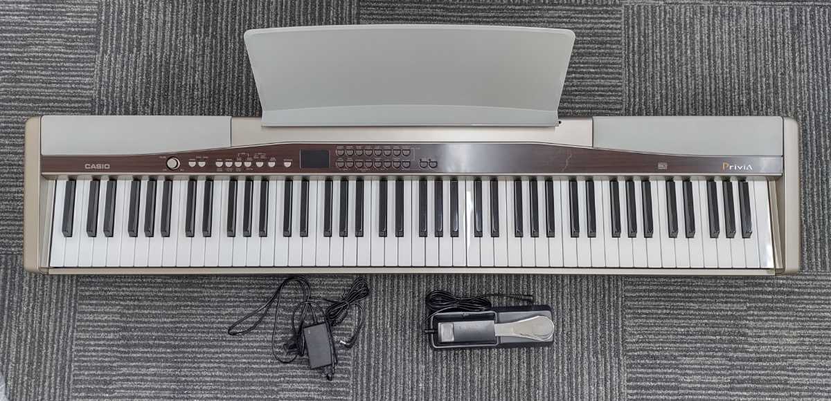 CASIO PX-500L Privia 88鍵盤 電子ピアノ カシオ キーボード - JChere