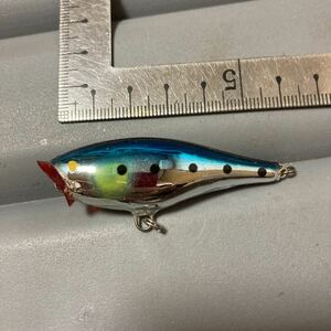  Rapala skita- pop SP5 chrome picton herring eyes, coating peel off prompt decision 