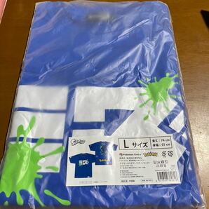 スプラトゥーン　ポケモン　コラボ　Tシャツ　ミズ　Lサイズ