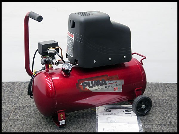 送料&加工料込 SK11 オイルレス エアーコンプレッサー SW-231 タンク