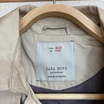 Used　ＺＡＲＡ　ＢＯＹＳ　コート　１４０㎝サイズ_画像2