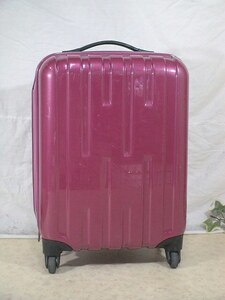 1179　ショッキングピンク　TSAロック付　鍵付　スーツケース　キャリケース　旅行用　ビジネストラベルバック