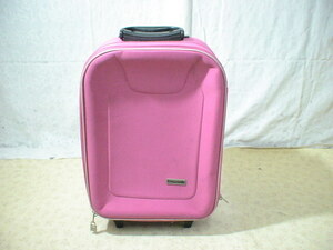 1265 Crescendo pink suitcase kyali case travel for business travel back 