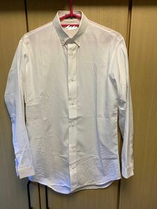  regular Dior Homme Dior Homme Uniforme uniform KRIS VAN ASSCHE Thai knee color button down dress shirt white 37