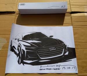 Audi A7 плакат Audi A7