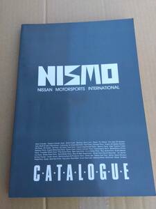 NISMO Nismo sport parts catalog general catalogue 1986 Showa era 61 year that time thing parts catalog old car no start rujik car Nissan Nissan NISSAN
