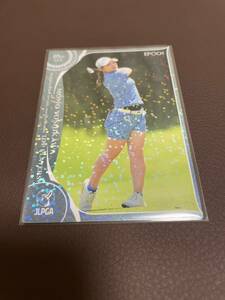 EPOCH 2022 JLPGA 女子プロゴルフ TOP PLAYERS【87 吉川 桃】レギュラーカード 箔違い仕様のパラレル版