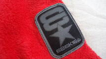 EZEKIEL 旧モデル フルジップ フリースジャケット 赤/グレー S 半額以下 80%off イズキール サーフ Surf SB レターパックプラス おてがる配_画像5