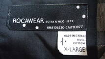 ROCAWEAR 旧モデル 長袖 シャツ R1008W10 チャコールグレー XL 半額以下 60%off ロカウェア HIPHOP JAY-Z レターパックライト おてがる配送_画像5