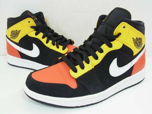 新品 2019 NIKE AIR JORDAN 1 MID SE ROSWELL RAYGUNS BLACK ORANGE ナイキ エア ジョーダン ロズウェル レイガンズ 25cm US7 852542-087