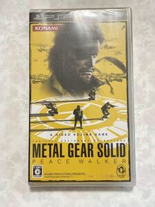 PSP メタルギアソリッド　ピースウォーカー METAL GEAR SOLID PEACE WALKER 新品　未開封