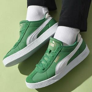  Puma Club nylon 28cm green green CLUB NYLON soft foam sneakers 