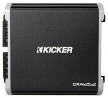 ■USA Audio■新型キッカーKicker DXA125.2（43DXA1252) Class AB 2ch Max.250W ●保証付●税込_画像3
