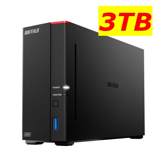 BUFFALO 外付けハードディスク LS520D0402G-