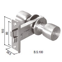 YKK　勝手口ドア 握り玉錠セット　HHK10115E（SRシリンダー仕様）送料無料　kenz