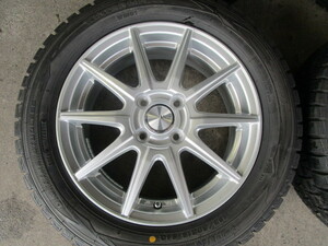 【Ｋ】状態良好★Vエモーション★ダンロップ WM01 185/60R15 溝多★フィットシャトル/シャトル/フィットハイブリッド　4本セット