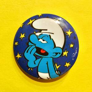 Smurfs Smurf Can Batch № 06 Smurfet Papus Marf Brainy Smurf Can Badge