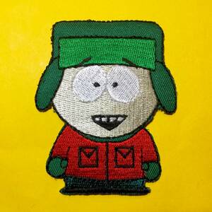 サウスパーク カイル ブロフロフスキー アイロン ワッペン South Park Kyle Broflovski 圧着 刺繍 アメリカ キャラクター
