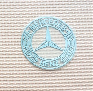  rare including postage MERCEDES Mark aluminium sticker emblem 20mm