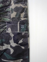 BILLABONG ビラボン AH01M705CMM メンズ Sサイズ スノーボードウエア スノボ パンツ SnowboardWearPants カモ柄 Camo 迷彩色 新品 送料無料_画像8