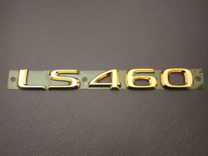 7to leisure [ USF40 previous term / middle period / latter term ] LEXUS Lexus LS460 premium Gold LS460 character emblem 