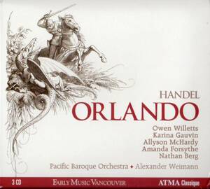 3CD (即決) ヘンデル/ オペラ「オルランド」/ アレクサンダー・ワイマン指揮