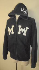 BEAMS Beams Parker full Zip one da full WDW navy blue one da full design Works size М