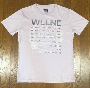 8.5@ 新品 稀少【WOALLANCE】プリント クルーネックT L-Parple SIZE:S 日本未上陸ブランド ペルー製