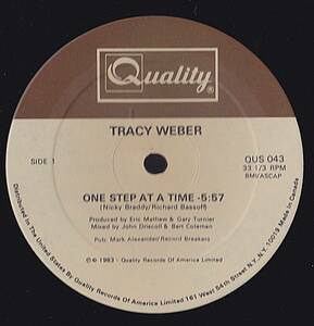 ダンクラ12inch★TRACY WEBER / One step at a time /Sure shot(inst)★Quality★