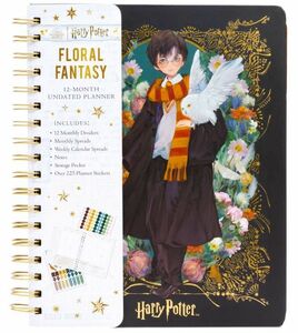 ★新品★送料無料★ハリーポッター 日記手帳ブック★Harry Potter: Floral Fantasy 12-Month Undated Planner★
