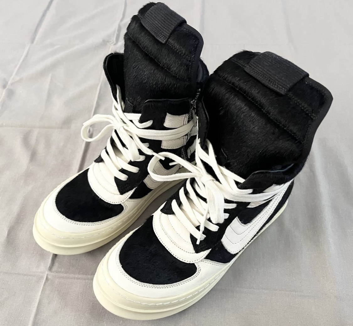 Rick Owens リックオウエンス 16SSアイランドダンクレザースニーカー