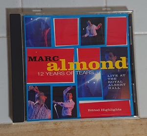 CD★Marc Almond『Twelve Years of Tears - Live』／マーク・アーモンド／Soft Cell／ソフト・セル