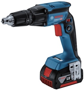 (ボッシュ) コードレススクリュードライバー GTB18V-45 バッテリ2個+充電器+L-BOXX136N付 18V対応 BOSCH