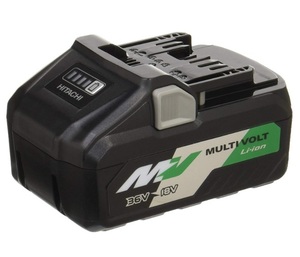 HiKOKI マルチボルト蓄電池 BSL36B18 0037-2119 残量表示付 小形・軽量 高出力1080W 36V/18Vの自動切替 00372119 日立 ハイコーキ