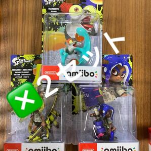 任天堂　amiibo スプラトゥーン3 コジャケ　ブルー　イエロー