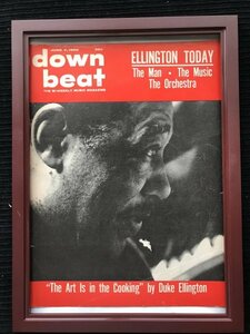 ☆1962年 米国ダウンビート誌デューク・エリントン Down Beat Magazine / Duke Ellington☆