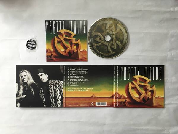 PRETTY MAIDS ANYTHING WORTH DOING IS WORTH OVERDOING デジパック ドイツ盤