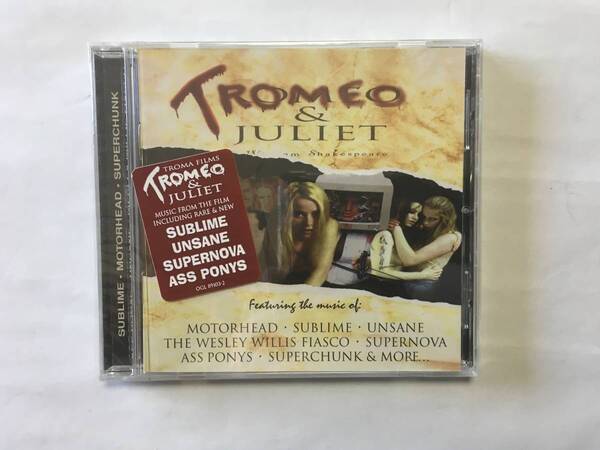 TROMEO & JULIET MOTORHEAD UNSANE SUBLIME 新品　US盤