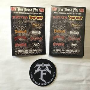 TRUE THRASH FEST 2015 2CD DVD 新品 パッチ付き EXCITER