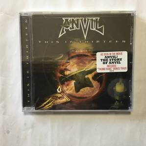 ANVIL THIS IS THIRTEEN US盤 新品