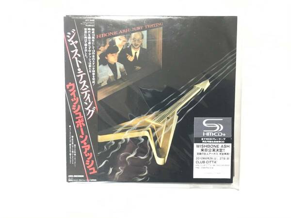 WISHBONE ASH JUST TESTING SHMCD 紙ジャケ　新品