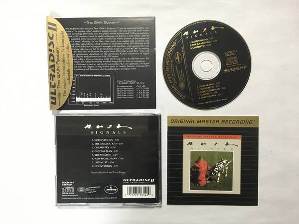 RUSH SIGNALS Original Master Recording, Ultradisc II US盤