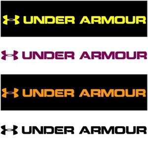 送料0★30×20cm【UNDER ARMOUR-B】アンダーアーマー★　アスリート・サッカー・野球・スポーツ・オリンピックステッカー(0)