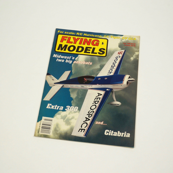 ◎★【送料無料】模型飛行機雑誌■FLYING MODELS（July 1996）ラジコン/プラモデル/フリーフライト/Ｕコン（コントロール・ライン）