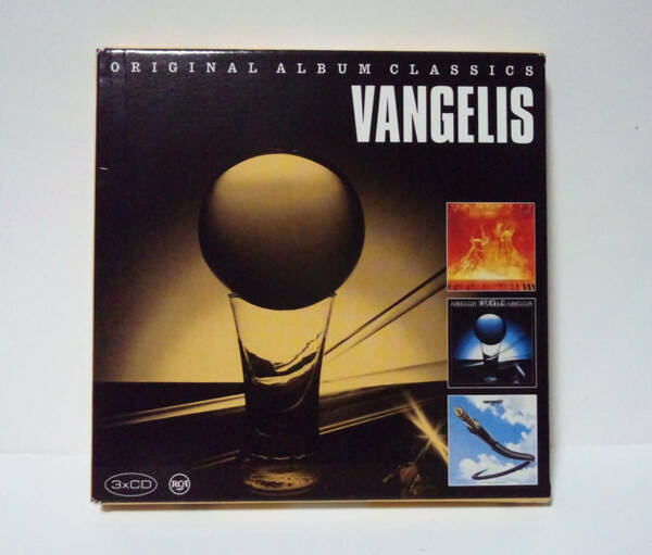[オリジナルアルバム/3CD] Vangelis / ORIGINAL ALBUM CLASSICS / Heaven And Hell / Albedo 0.39 / Spiral ●　バンゲリス　ヴァンゲリス