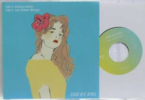 [未使用品][送料無料] GOOD BYE APRIL / missing summer / Last Summer Whisper [アナログレコード 7] swing in the dark